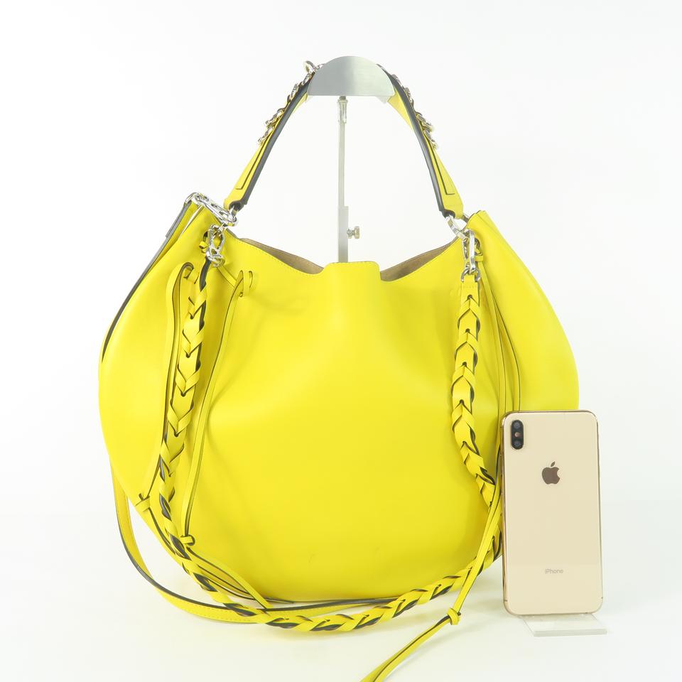 Loewe Yellow Calfskin Leather Tote