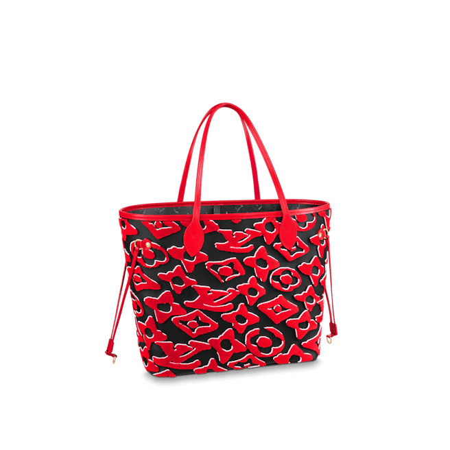 LVxUF Neverfull MM Autres Toiles Monogram in Black - Handbags M45544 | L*V