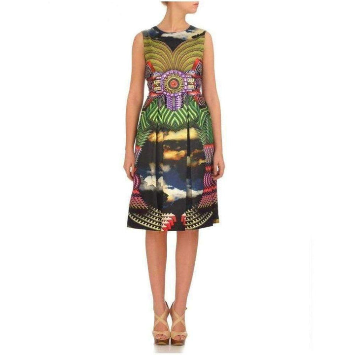 Manish Arora-Manish Arora Evening Cloud Printed Dress - Runway Catalog