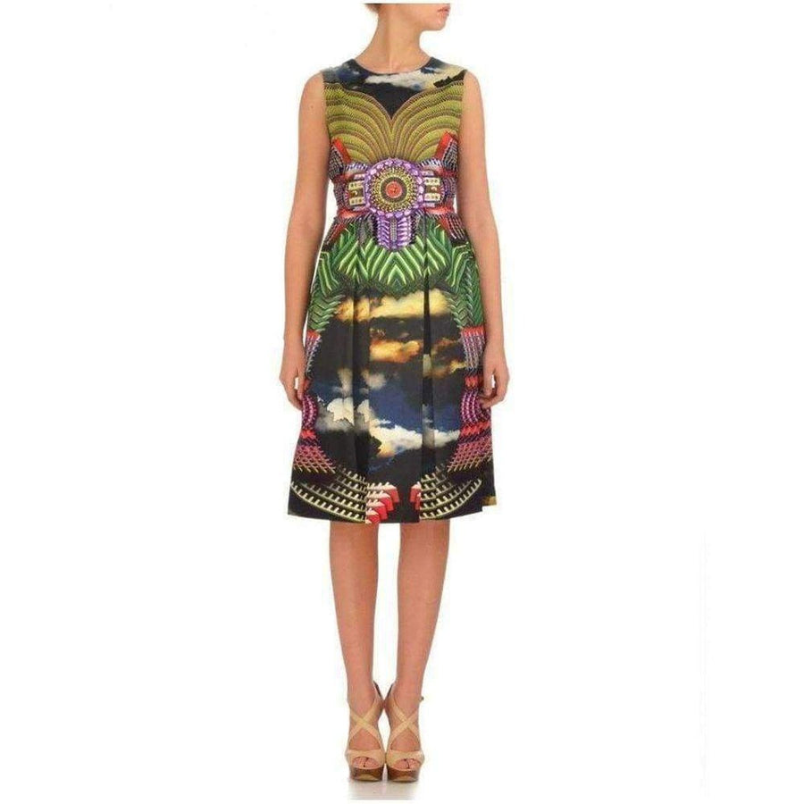 Manish Arora-Manish Arora Evening Cloud Printed Dress - Runway Catalog