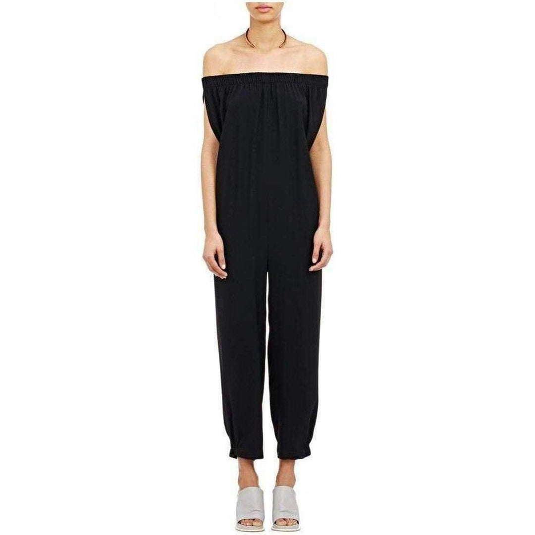 Maria Cornejo-Zero+Maria Cornejo Evie Off The Shoulder Jumpsuit - Runway Catalog