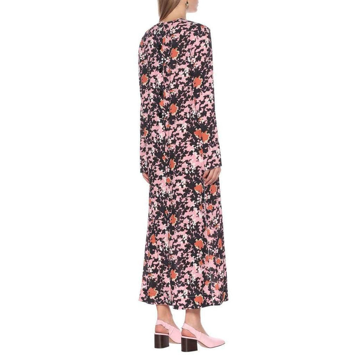 Abstract Camouflage Print Dress