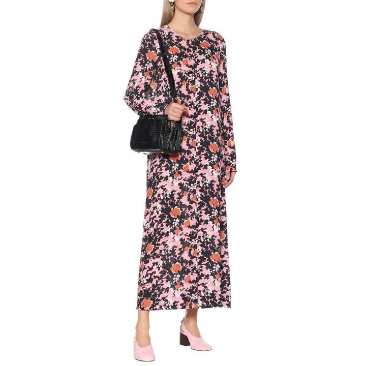 Abstract Camouflage Print Dress