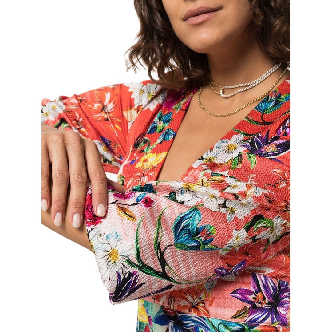 Bloom Floral Print Mini Dress