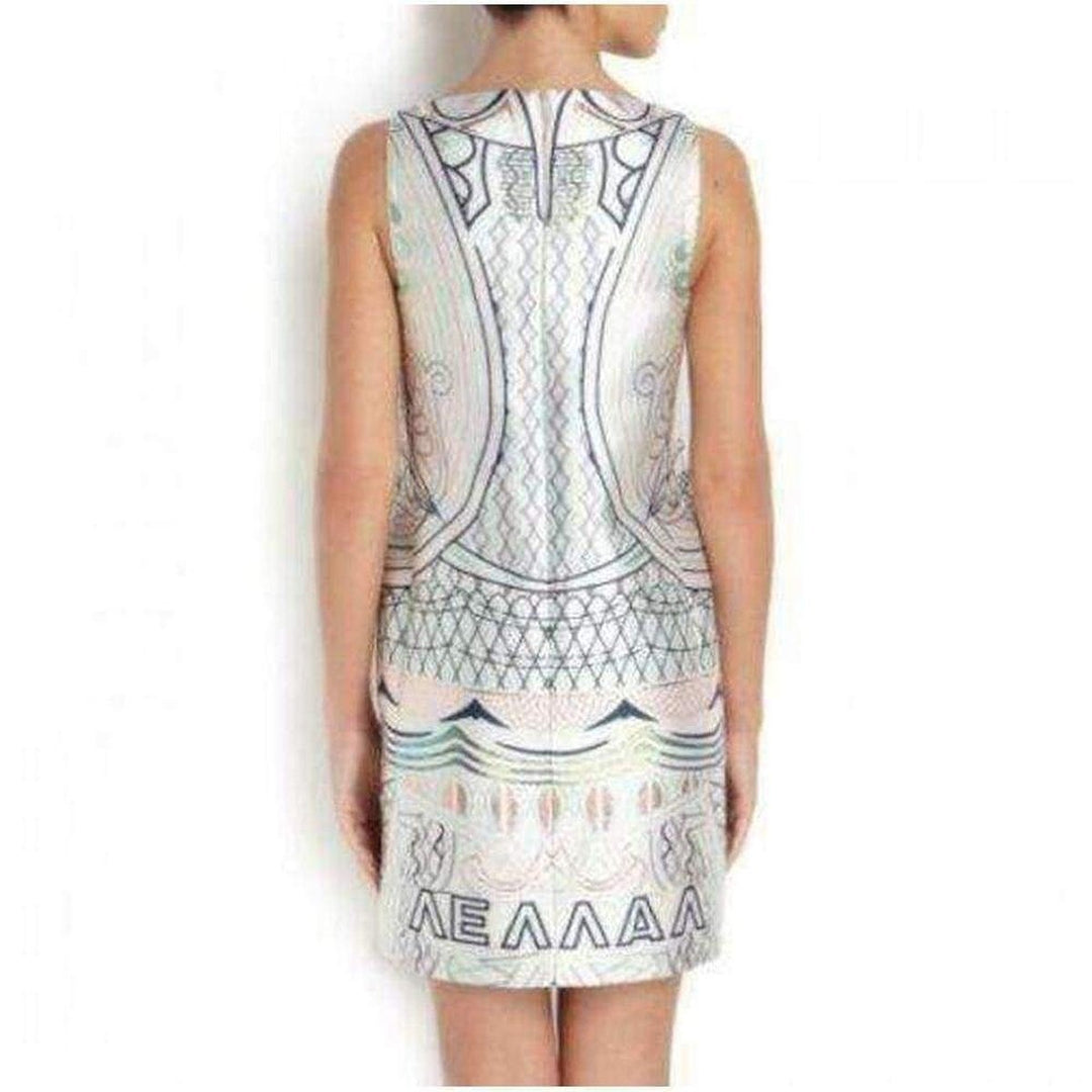 Lella Printed Jacquard Dress