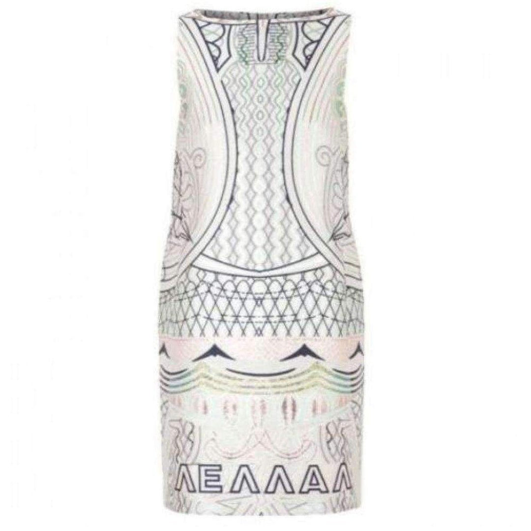 Mary Katrantzou-Lella Printed Jacquard Dress - Runway Catalog