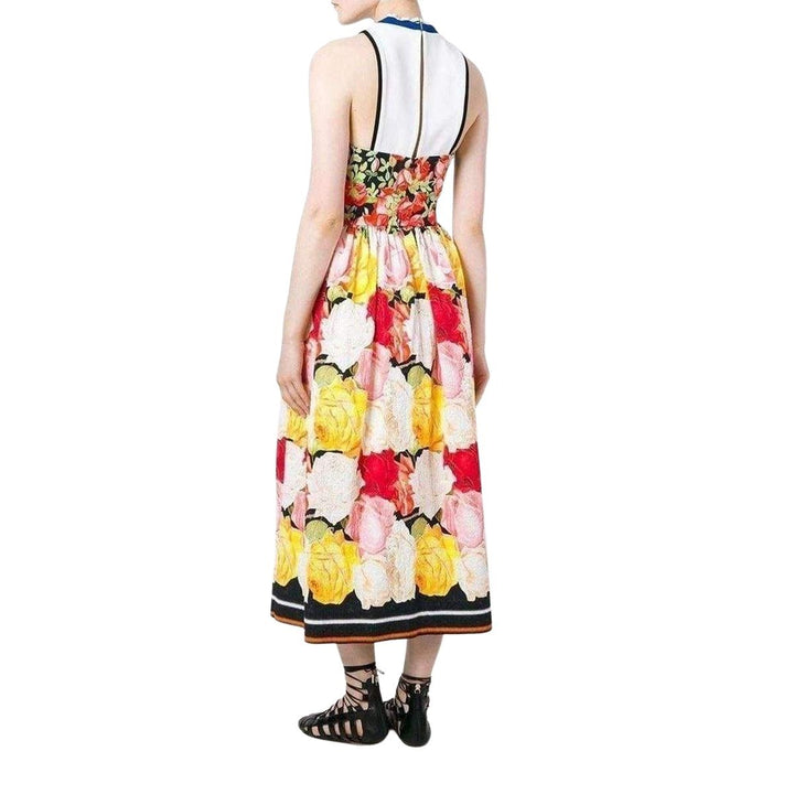 Cotton Blend  Printed Dress