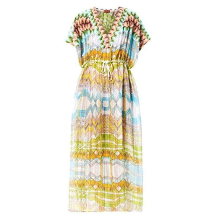 Missoni Knitwear Stampa Geometric Print Kaftan