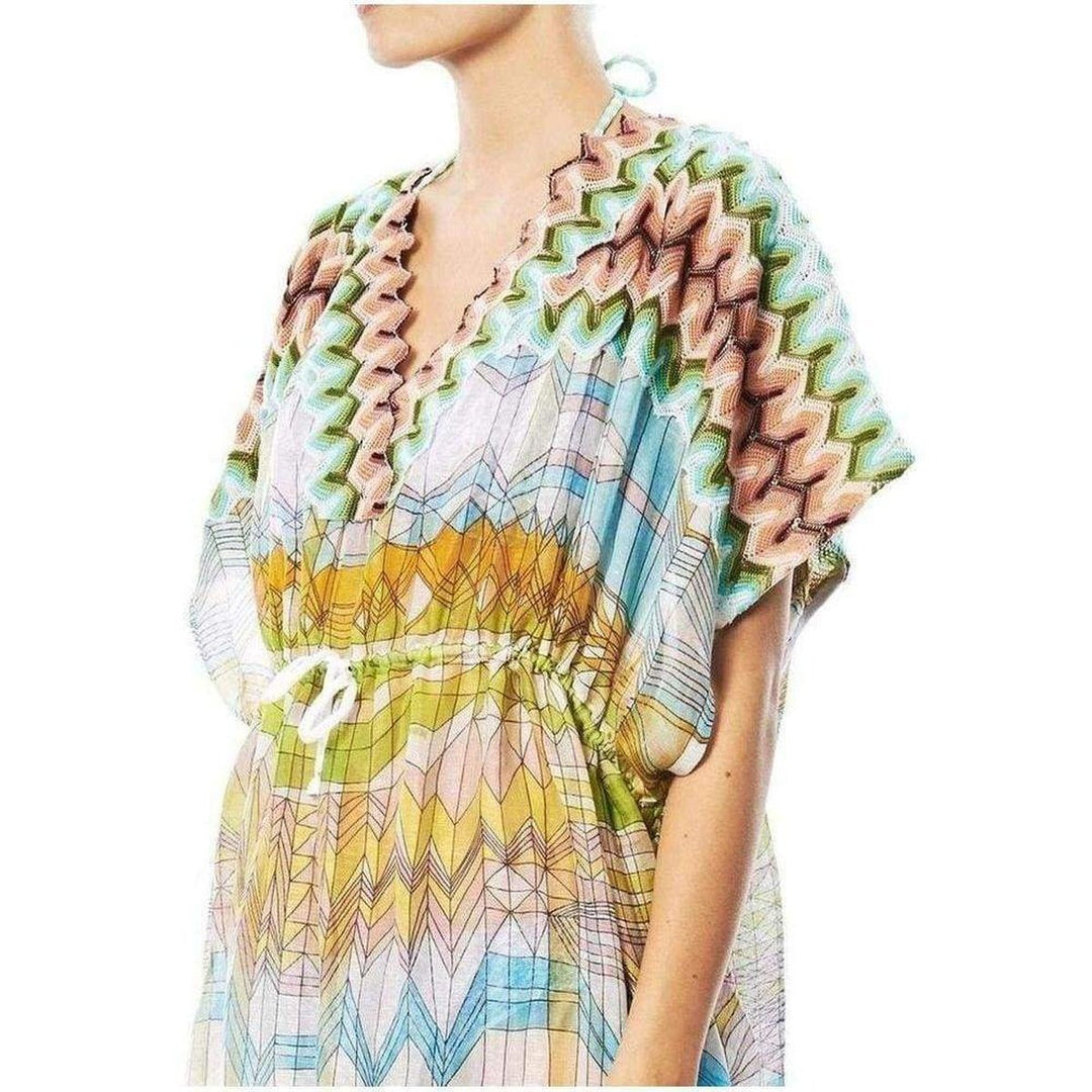 Missoni Knitwear Stampa Geometric Print Kaftan