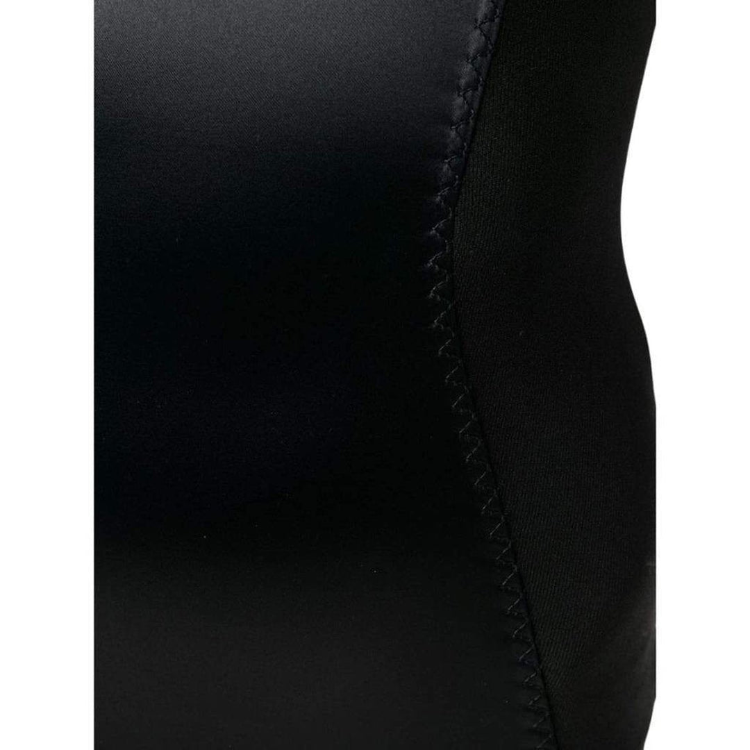 Couture Bustier Knitted and Satin Dress