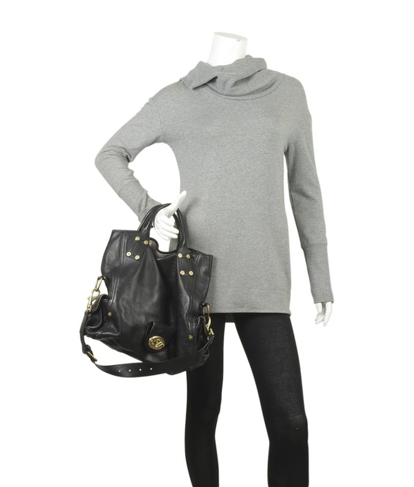 Mulberry 2-way Black Leather Tote