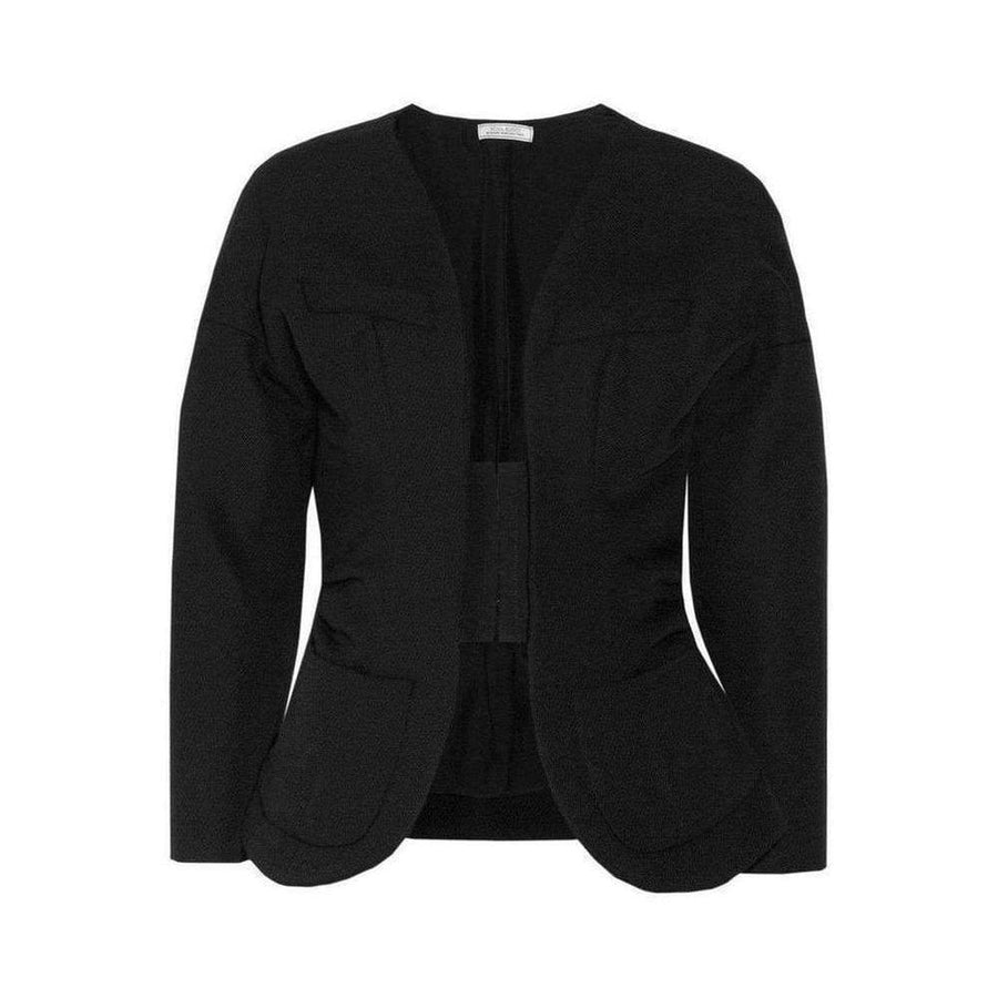 Nina Ricci-Runway Wool Open Front Blazer Jacket - Runway Catalog