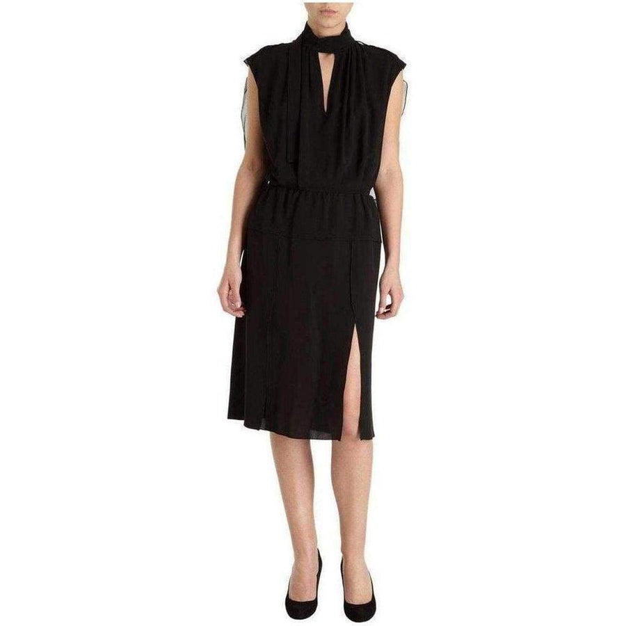 Nina Ricci-Silk Voile Sleeveless Cocktail Dress - Runway Catalog