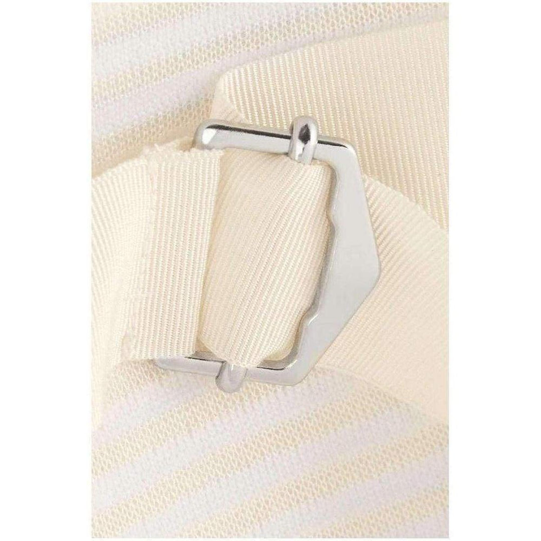 White Wool & Silk Dress