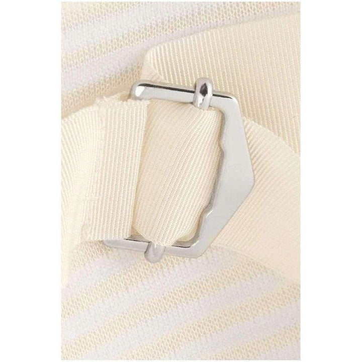 White Wool & Silk Dress
