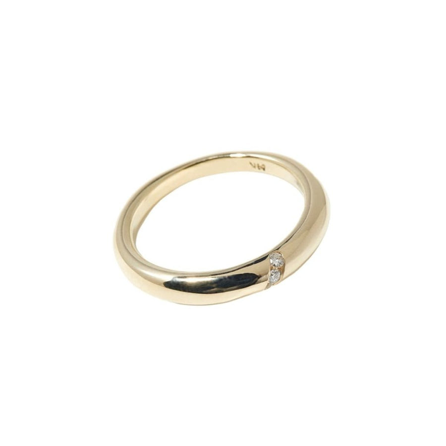 Ok Fine-14-Carat Gold White Diamonds Adelaide Ring - Runway Catalog