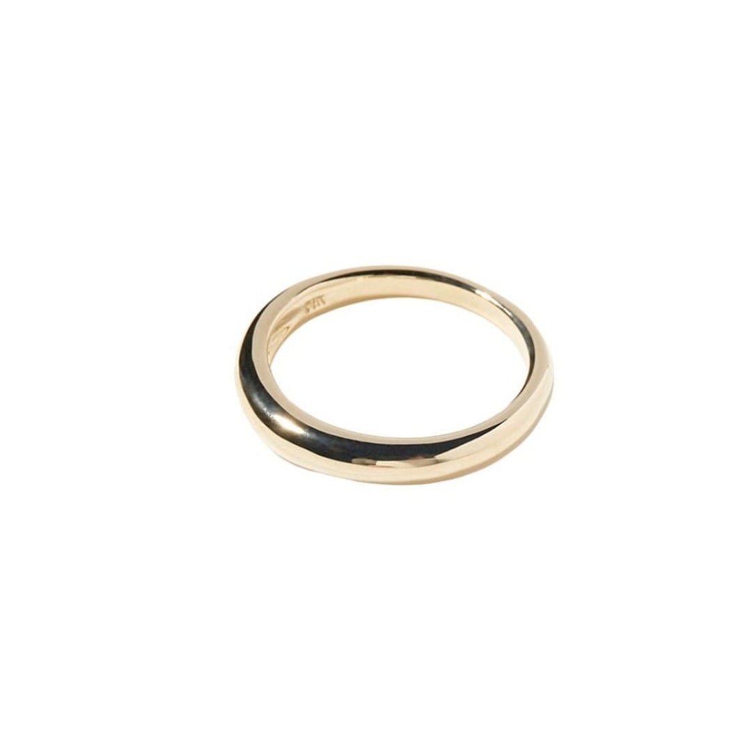 14-Carat Gold White Diamonds Adelaide Ring