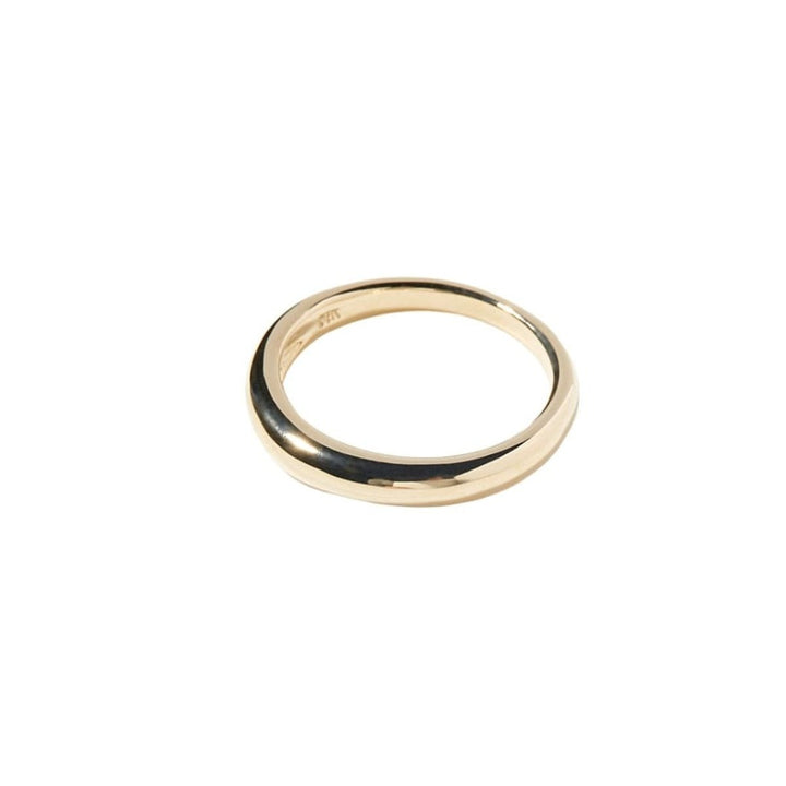 14-Carat Gold White Diamonds Adelaide Ring