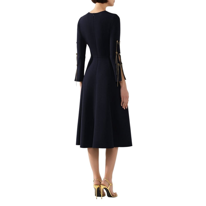 Wool-blend Midi Dress