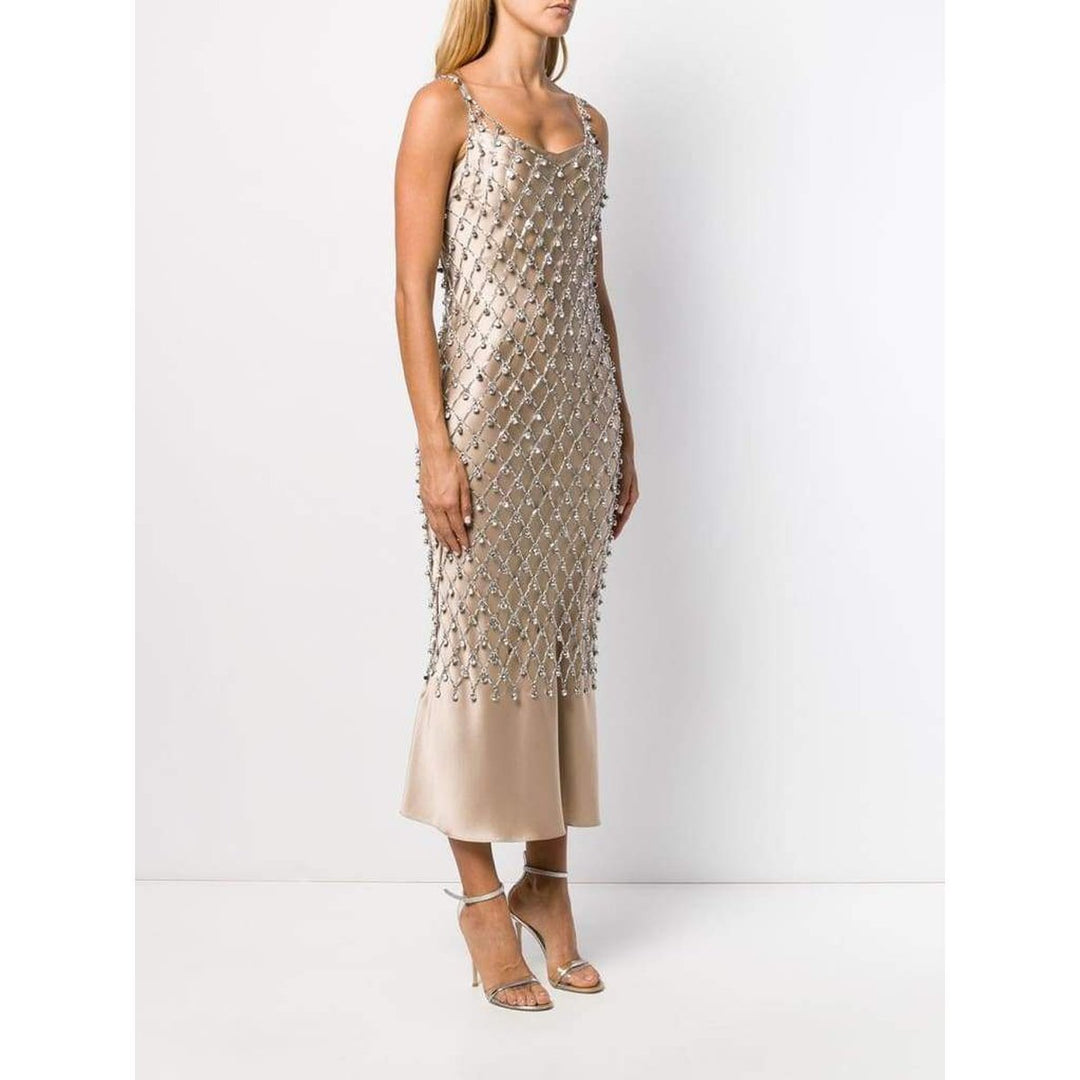 Crystal Chain Link Dress