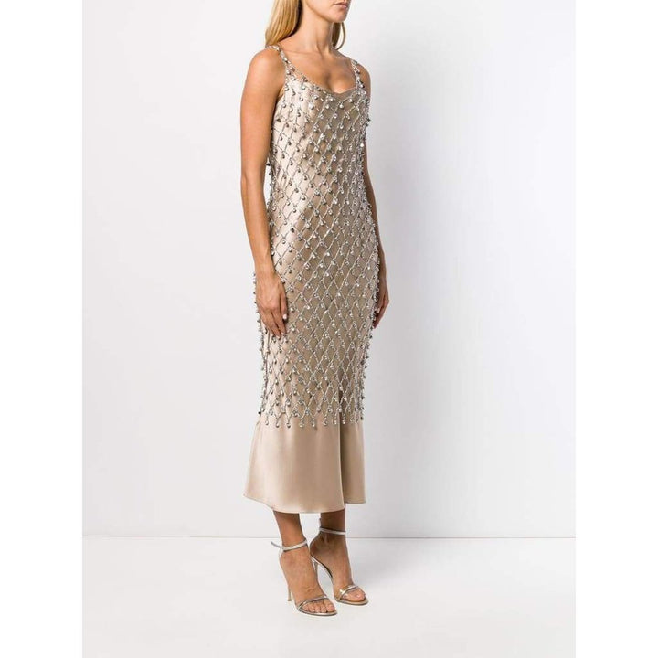 Crystal Chain Link Dress