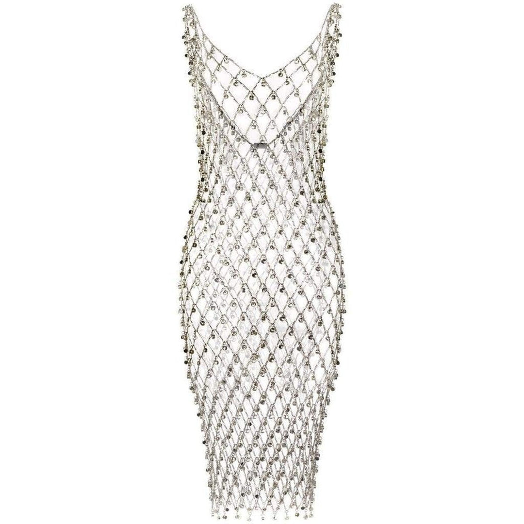 Crystal Chain Link Dress