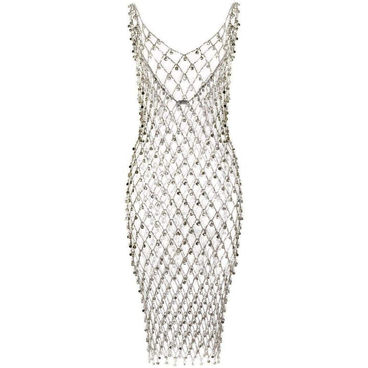 Crystal Chain Link Dress