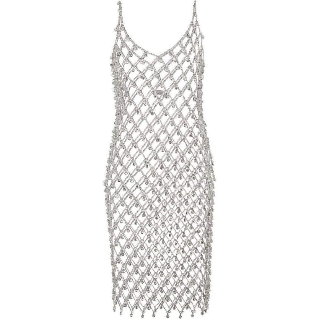 Paco Rabanne-Crystal Chain Link Dress - Runway Catalog