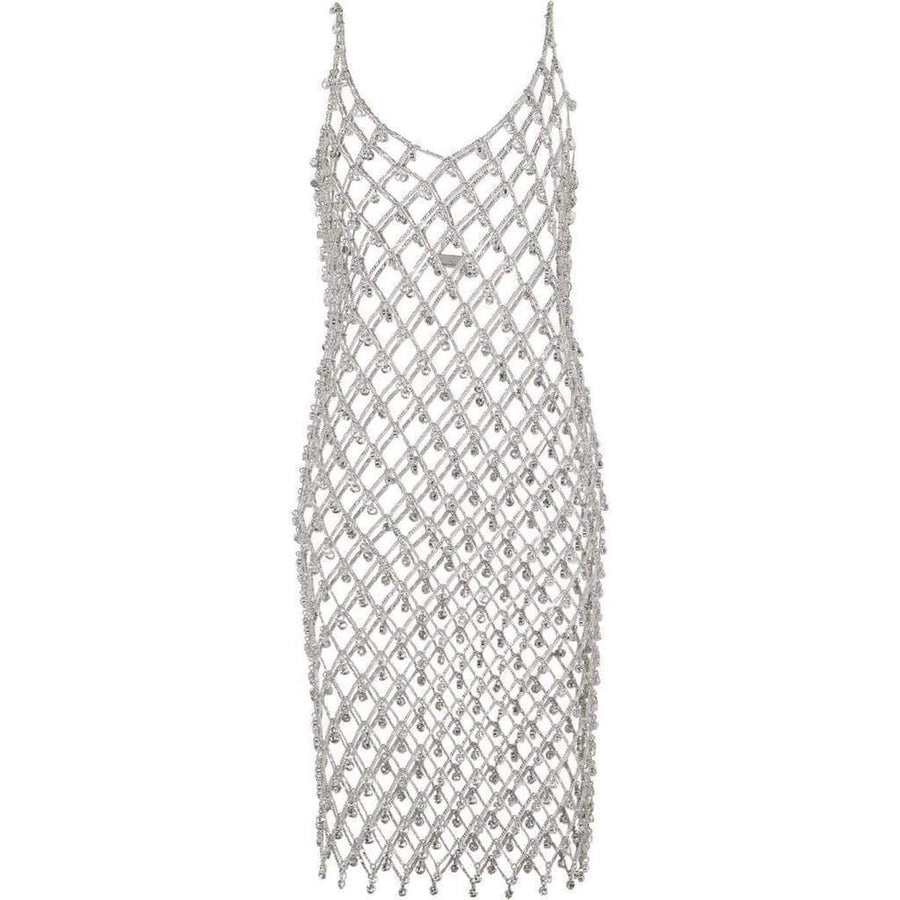 Paco Rabanne-Crystal Chain Link Dress - Runway Catalog