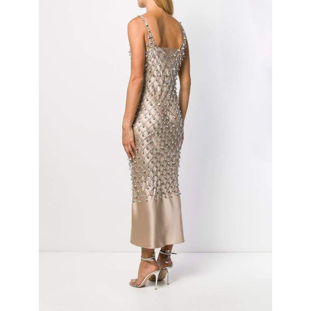 Crystal Chain Link Dress