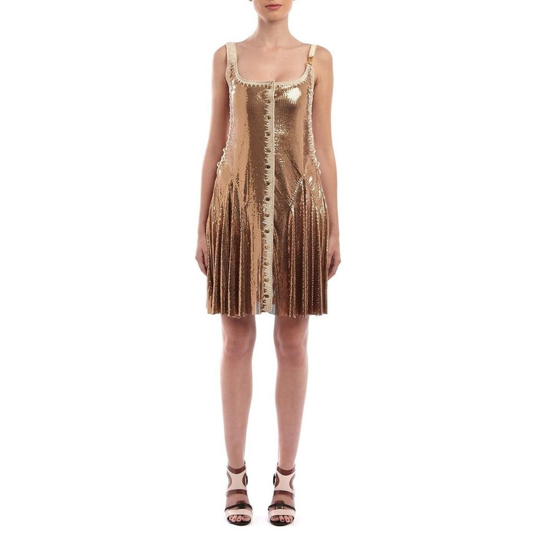 Gold Chainmail Dress