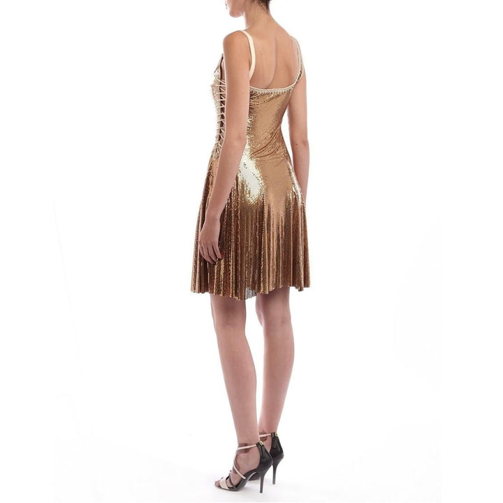 Gold Chainmail Dress