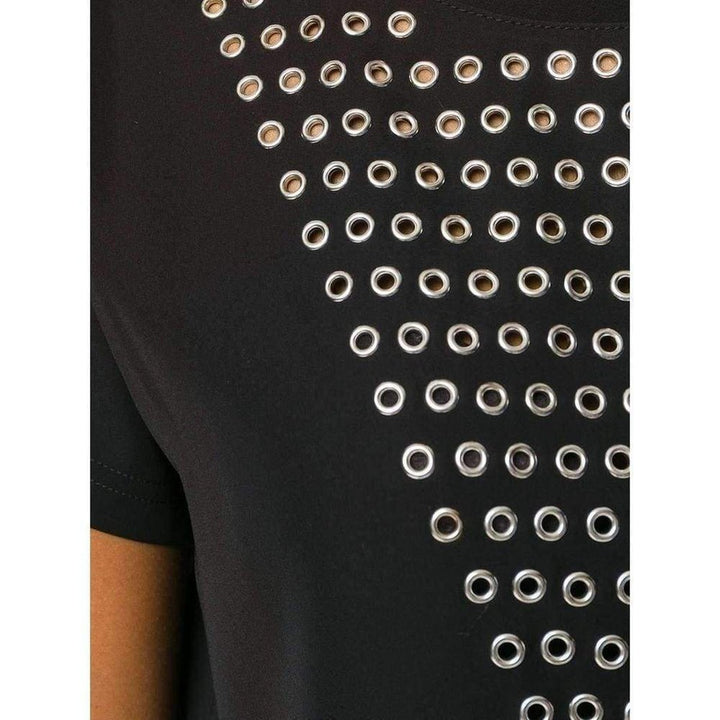 Rivet Stud Black Dress