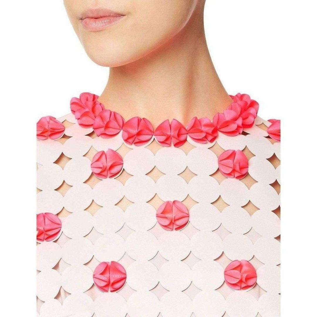 Blush Pink Laser-Cut Top