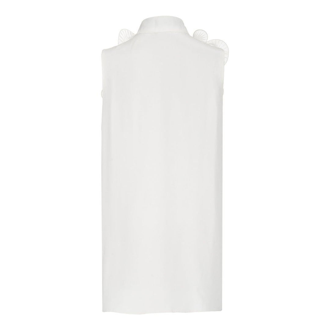 Ruffled Silk Top