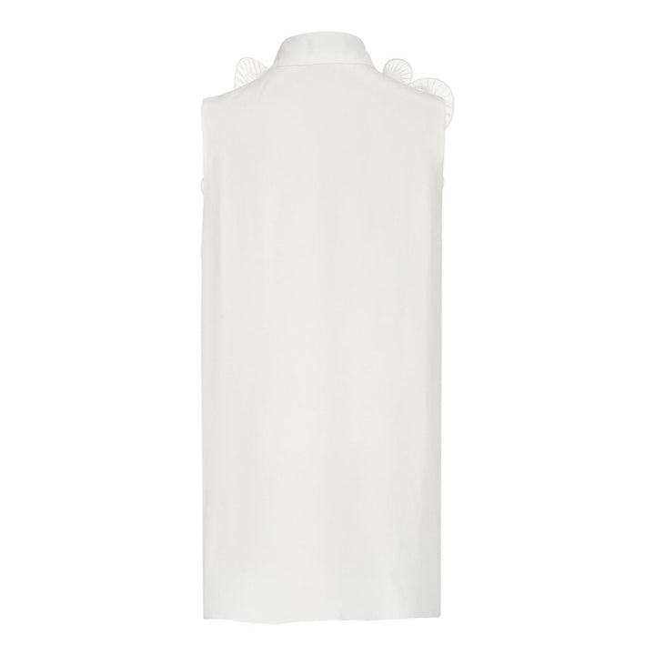 Ruffled Silk Top