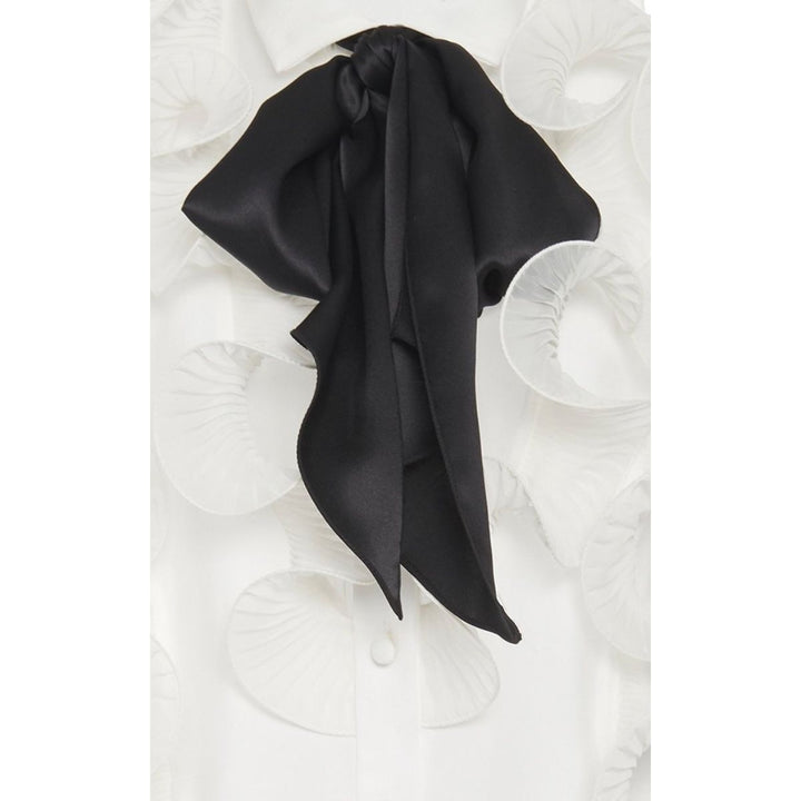 Ruffled Silk Top
