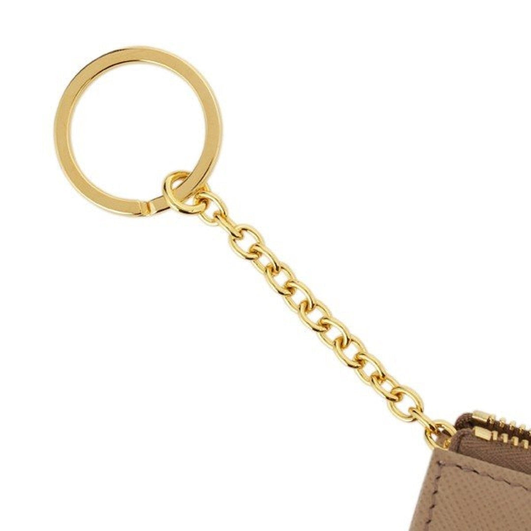 Prada Cammeo Saffiano Leather Key Holder Pouch Wallet 1PP026