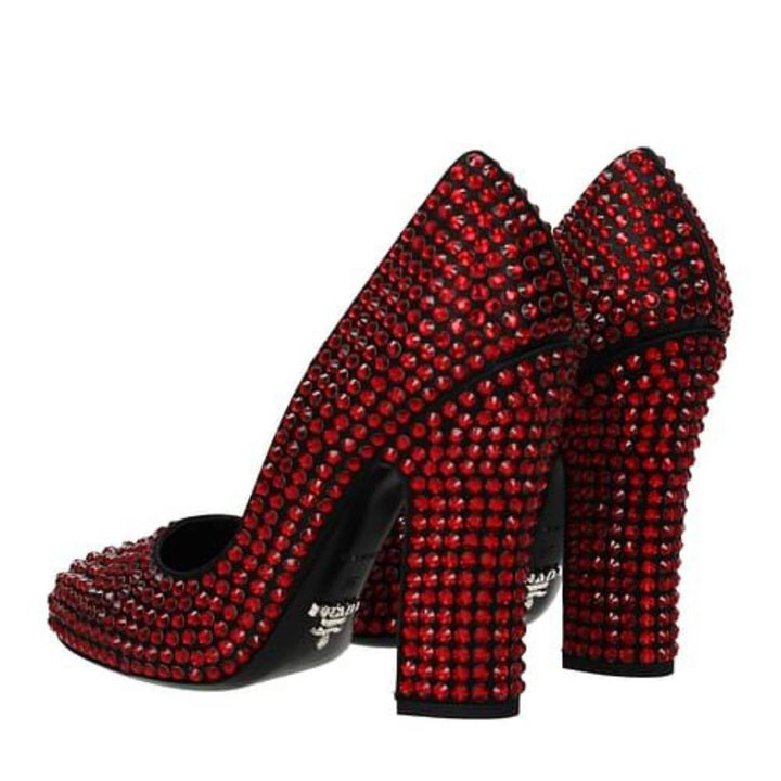 Crystal Ruby Slipper Pumps