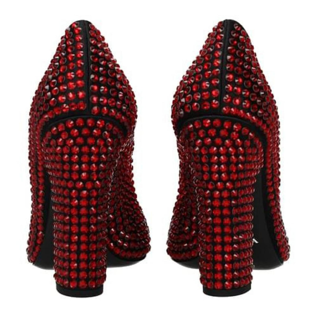 Crystal Ruby Slipper Pumps
