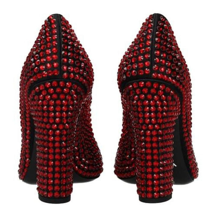 Crystal Ruby Slipper Pumps