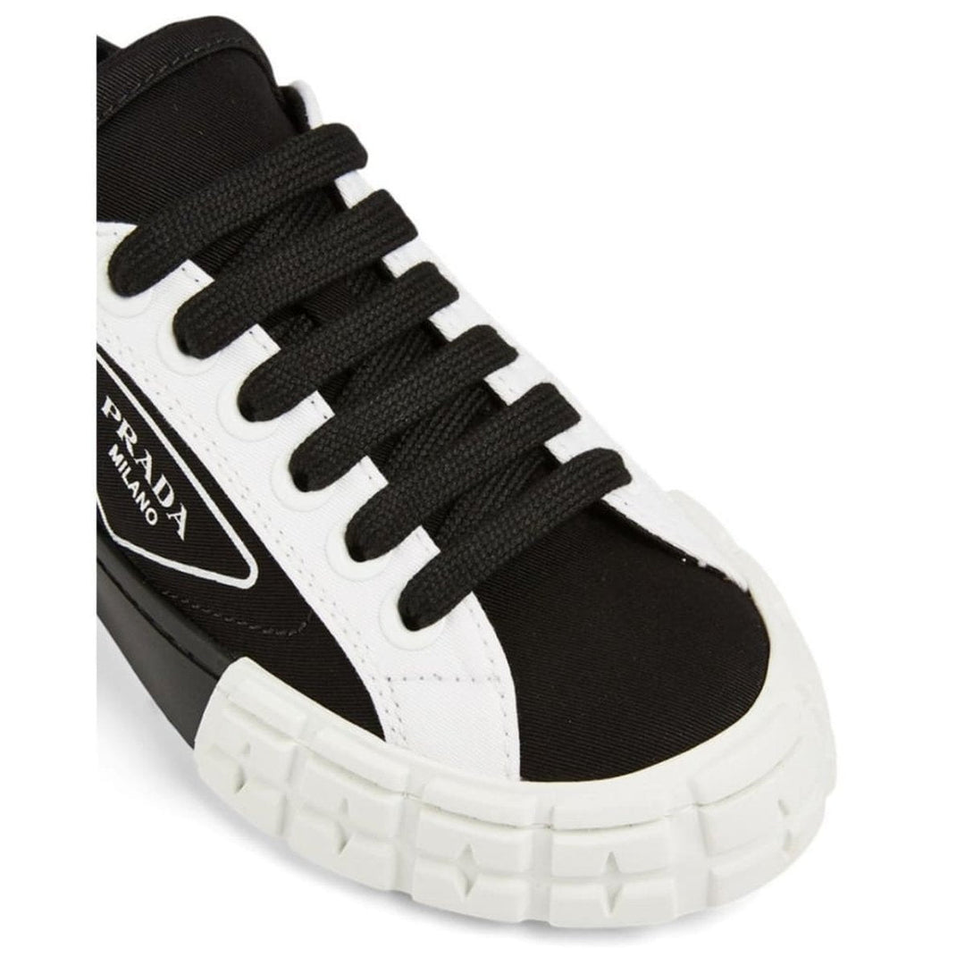 Gabardine Logo Sneakers