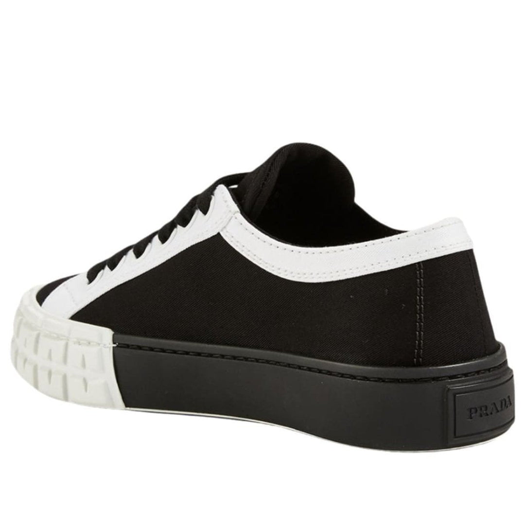 Gabardine Logo Sneakers