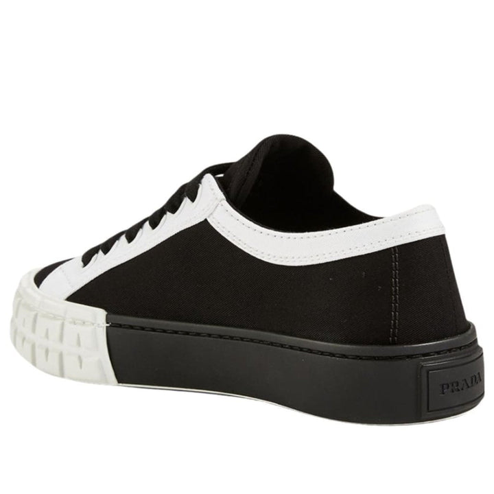Gabardine Logo Sneakers
