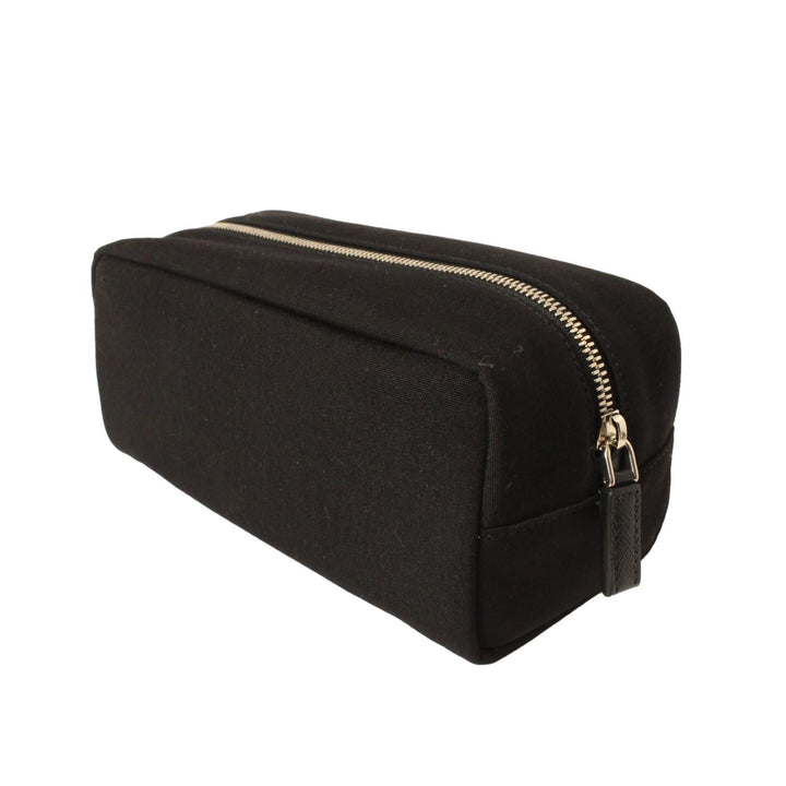 Prada Necessaire Black Cordura Fabric Cosmetic Toiletry Bag 2NA001