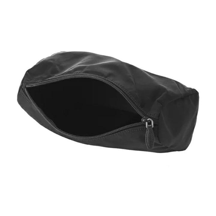 Prada Necessaire Black Tessuto Nylon Large Toiletry Case 1NA012