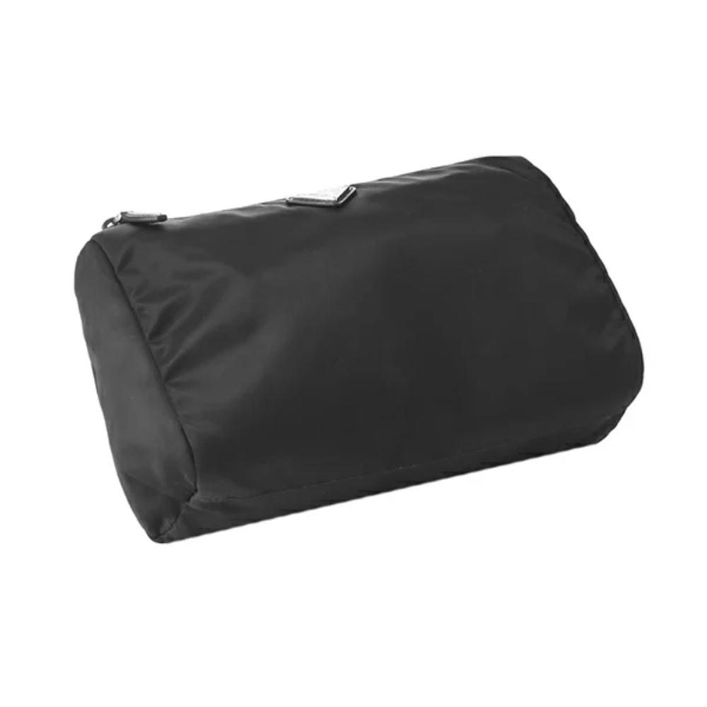 Prada Necessaire Black Tessuto Nylon Large Toiletry Case 1NA012
