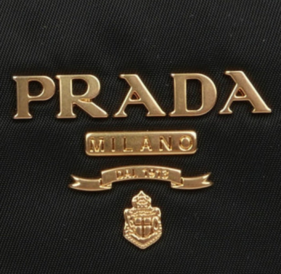 Prada Tessuto Nylon Black Camera Bag Cross Body 1BH089
