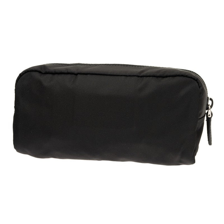 Prada Tessuto Nylon Black Cosmetic Case Necessaire Bag 1NA350