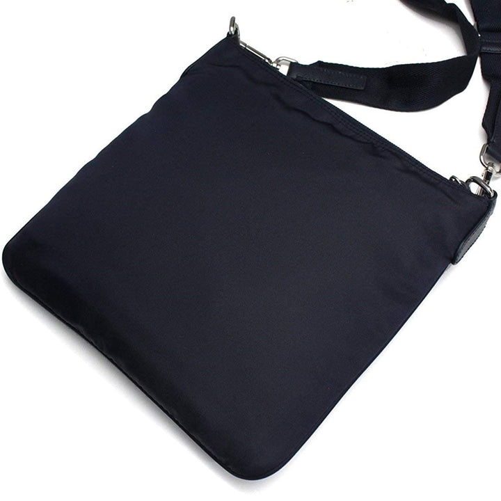 Prada Tessuto Nylon Sport Black Messenger Crossbody Bag 1BH716